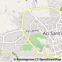 Kaart Aci Sant'Antonio