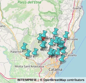 Mappa Via Luigi Pirandello, 95030 Mascalucia CT, Italia (6.63)