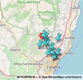 Mappa Via Luigi Pirandello, 95030 Mascalucia CT, Italia (6.26923)