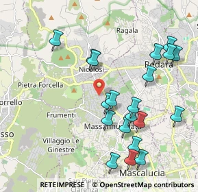 Mappa Via Luigi Pirandello, 95030 Mascalucia CT, Italia (2.445)