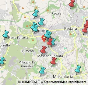 Mappa Via Luigi Pirandello, 95030 Mascalucia CT, Italia (2.49941)