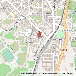 Mappa Via Empedocle, 40, 95024 Acireale, Catania (Sicilia)
