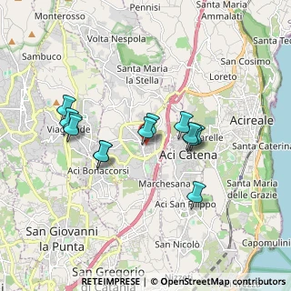 Mappa Via Umberto, 95025 Aci Sant'Antonio CT, Italia (1.74308)