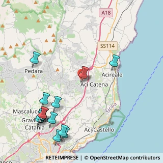 Mappa Via Regina Margherita, 95025 Aci Sant'Antonio CT, Italia (6.10538)