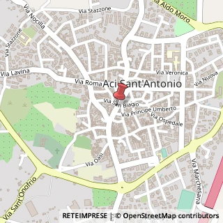 Mappa Via Regina Margherita, 44, 95025 Aci Sant'Antonio, Catania (Sicilia)
