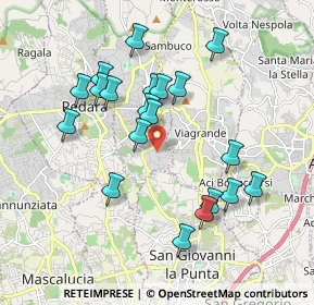 Mappa Via Pietro Maroncelli, 95039 Trecastagni CT, Italia (2.0255)