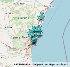 Mappa Via Ospedale, 95025 Aci Sant'Antonio CT, Italia (8.33471)