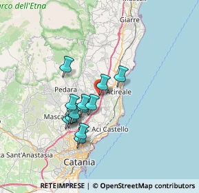 Mappa Via Ospedale, 95025 Aci Sant'Antonio CT, Italia (6.23923)