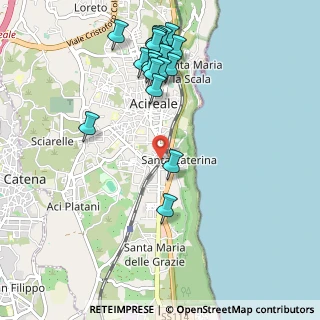 Mappa Via Libertà, 95024 Acireale CT, Italia (1.25222)