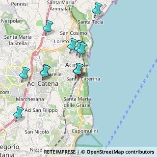 Mappa Via Libertà, 95024 Acireale CT, Italia (2.21364)