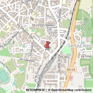 Mappa Via Salvatore Vigo, 19, 95024 Acireale, Catania (Sicilia)
