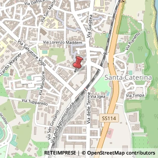 Mappa Via SS. Crocifisso, 46, 95024 Acireale, Catania (Sicilia)