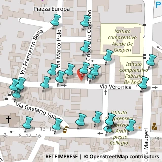 Mappa Via Marco Polo, 95025 Aci Sant'Antonio CT, Italia (0.08852)