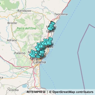 Mappa Via Salvatore Vigo, 95024 Acireale CT, Italia (9.63)