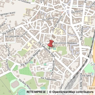 Mappa Via mandorle 39, 95024 Acireale, Catania (Sicilia)