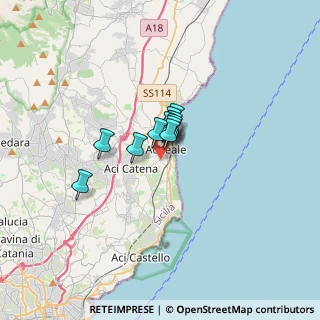 Mappa Via Salvatore Vigo, 95024 Acireale CT, Italia (1.76091)