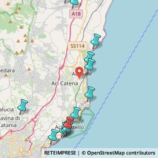 Mappa Via Salvatore Vigo, 95024 Acireale CT, Italia (6.11308)