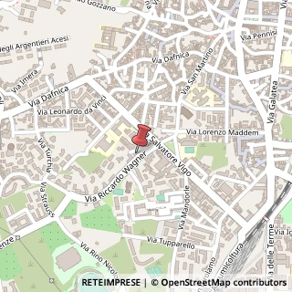 Mappa Via Riccardo Wagner, 12, 95024 Acireale, Catania (Sicilia)