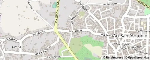 Mappa Aci Sant’Antonio