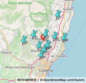 Mappa Via Luigi Longo, 95039 Trecastagni CT, Italia (5.54455)