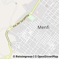 Hartă Menfi