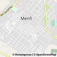 नक्शा Menfi