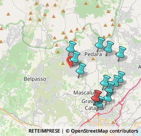 Mappa Via delle Ginestre, 95030 Mascalucia CT, Italia (4.60071)