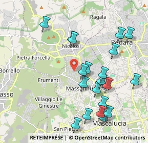 Mappa Via delle Ginestre, 95030 Mascalucia CT, Italia (2.45)