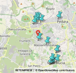 Mappa Via delle Ginestre, 95030 Mascalucia CT, Italia (2.452)