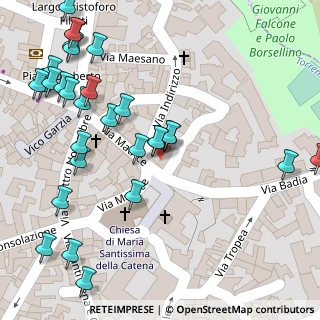 Mappa Piazza Matrice, 95022 Aci Catena CT, Italia (0.09767)