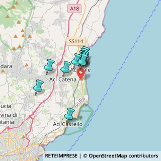 Mappa Via Edmondo de Amicis, 95024 Acireale CT, Italia (2.55917)