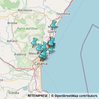 Mappa Via Edmondo de Amicis, 95024 Acireale CT, Italia (7.54923)