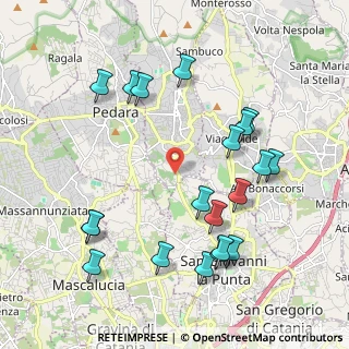 Mappa Via Messina, 95039 Trecastagni CT, Italia (2.529)