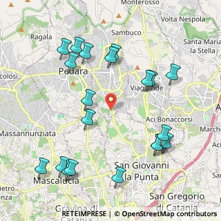Mappa Via Messina, 95039 Trecastagni CT, Italia (2.677)