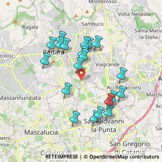 Mappa Via Messina, 95039 Trecastagni CT, Italia (2.0715)