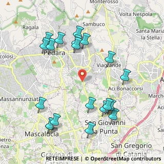 Mappa Via Messina, 95039 Trecastagni CT, Italia (2.612)