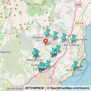Mappa Via Messina, 95039 Trecastagni CT, Italia (4.20929)