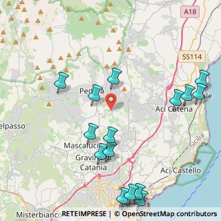 Mappa Via Messina, 95039 Trecastagni CT, Italia (6.00188)