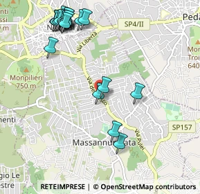 Mappa Via G. Giusti, 95030 Mascalucia CT, Italia (1.398)