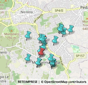 Mappa Via G. Giusti, 95030 Mascalucia CT, Italia (0.886)