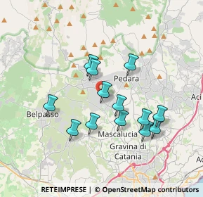 Mappa Via G. Giusti, 95030 Mascalucia CT, Italia (3.54615)