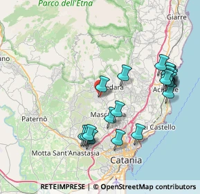 Mappa Via G. Giusti, 95030 Mascalucia CT, Italia (9.3375)