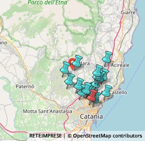 Mappa Via G. Giusti, 95030 Mascalucia CT, Italia (6.975)