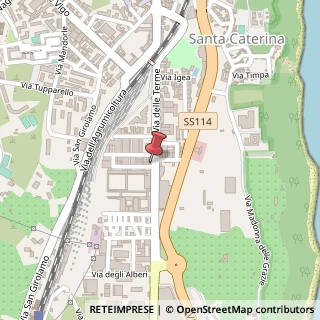 Mappa Via delle terme 57, 95024 Acireale, Catania (Sicilia)
