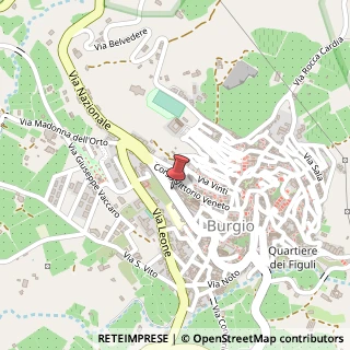 Mappa Via Nazionale, 2, 92010 Burgio, Agrigento (Sicilia)