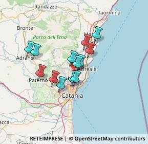 Mappa Via Aldo Moro, 95029 San Giovanni la punta CT, Italia (10.94692)