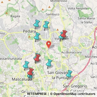 Mappa Via Aglialoro, 95039 Trecastagni CT, Italia (2.40417)
