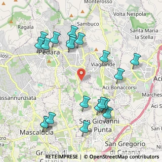 Mappa Via Aglialoro, 95039 Trecastagni CT, Italia (2.632)