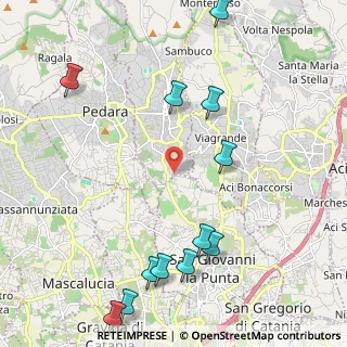 Mappa Via Aglialoro, 95039 Trecastagni CT, Italia (3.055)