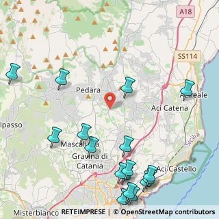 Mappa Via Aglialoro, 95039 Trecastagni CT, Italia (6.55118)